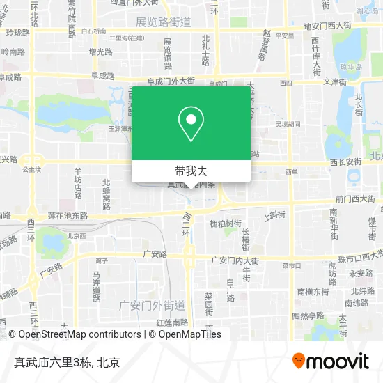 真武庙六里3栋地图