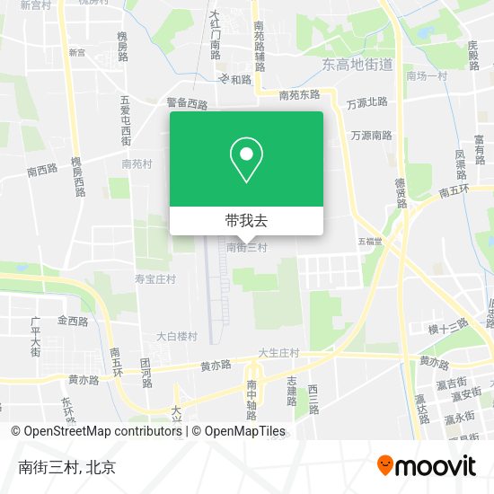 南街三村地图