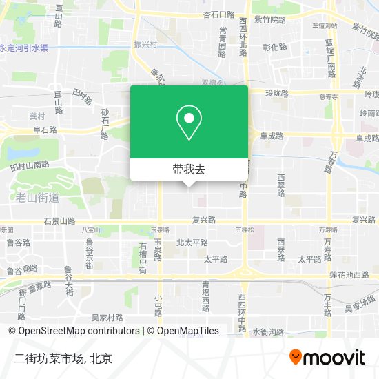 二街坊菜市场地图