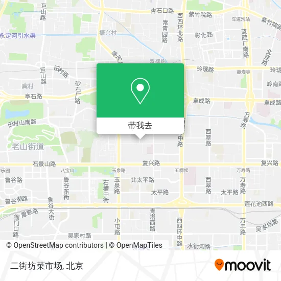 二街坊菜市场地图