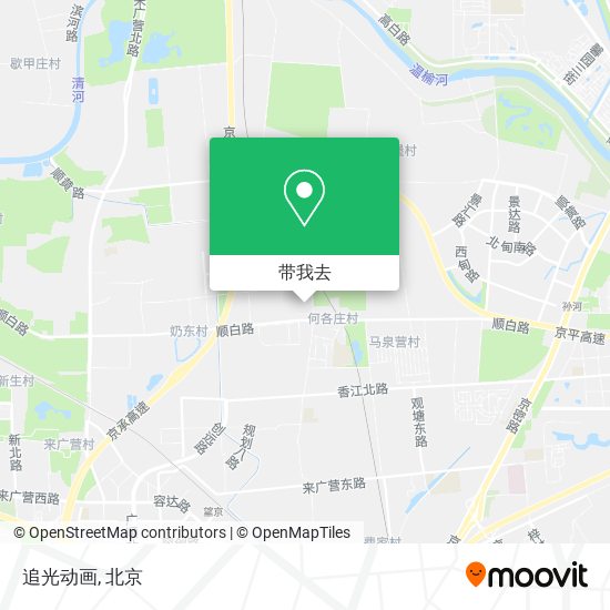 追光动画地图