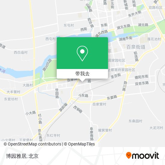 博园雅居地图
