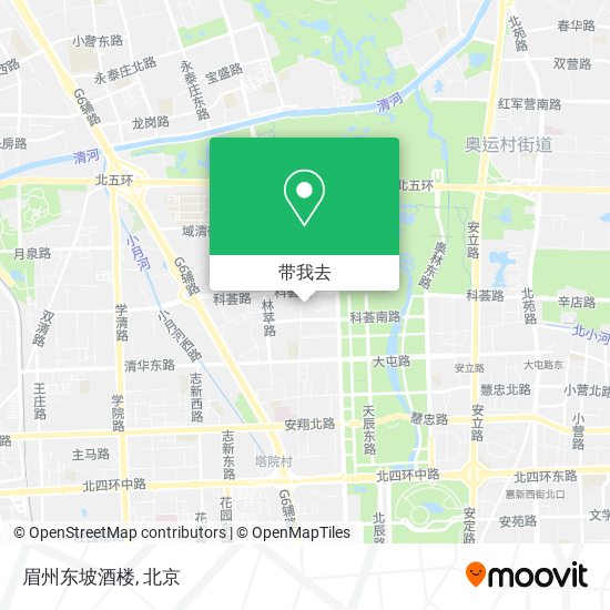 眉州东坡酒楼地图