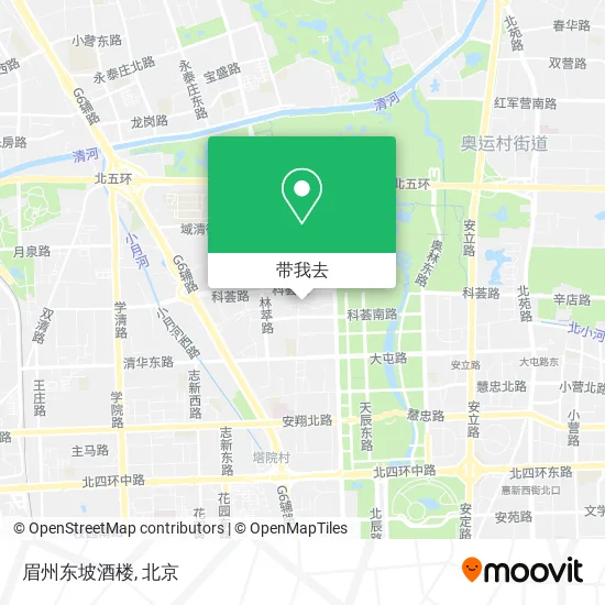 眉州东坡酒楼地图