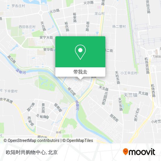 欧陆时尚购物中心地图