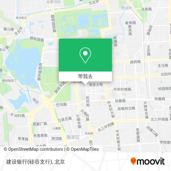 建设银行(硅谷支行)地图