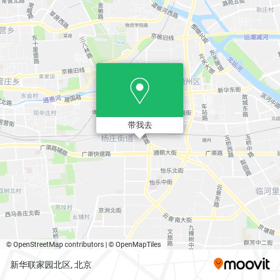 新华联家园北区地图