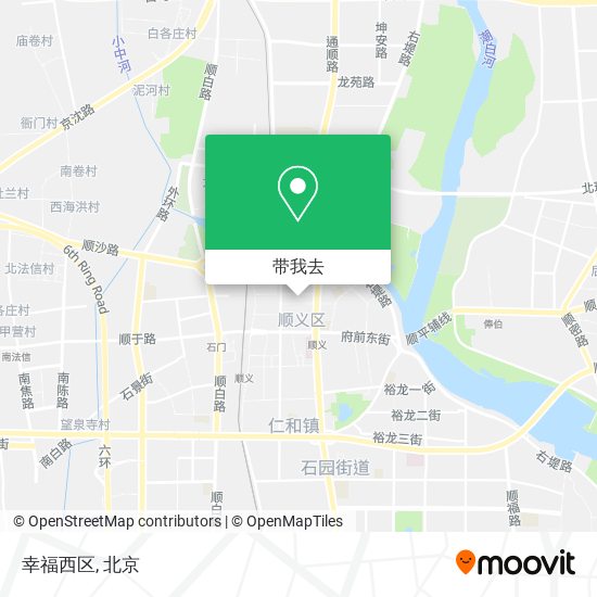 幸福西区地图