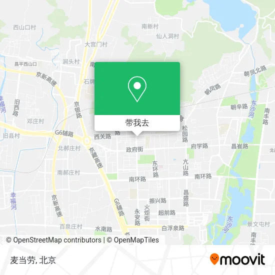 麦当劳地图