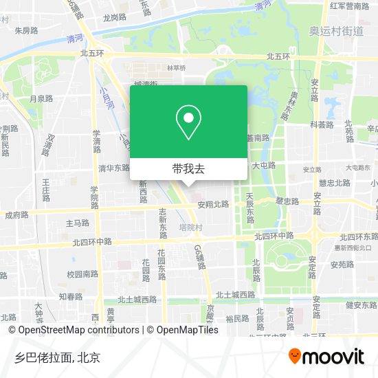 乡巴佬拉面地图