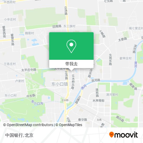 中国银行地图