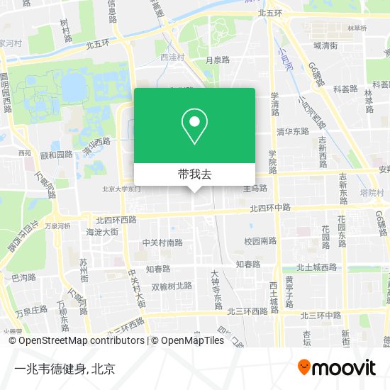 一兆韦德健身地图