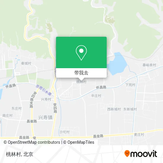 桃林村地图