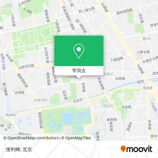 便利蜂地图