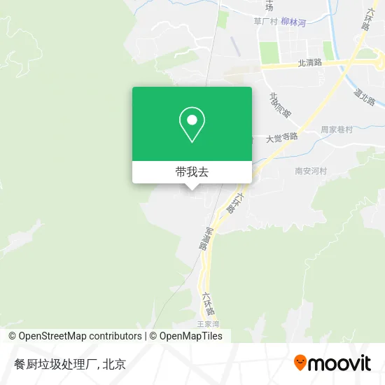 餐厨垃圾处理厂地图