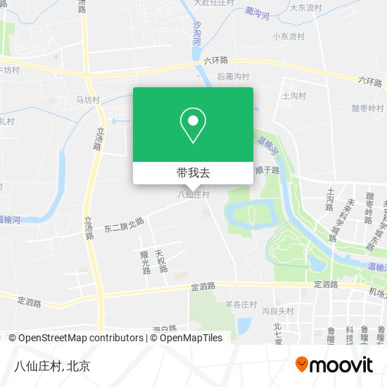 八仙庄村地图