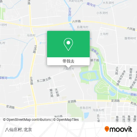 八仙庄村地图