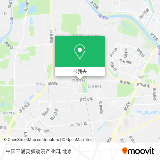 中国三浦灵狐动漫产业园地图