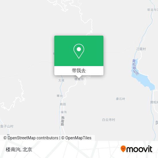 楼南沟地图