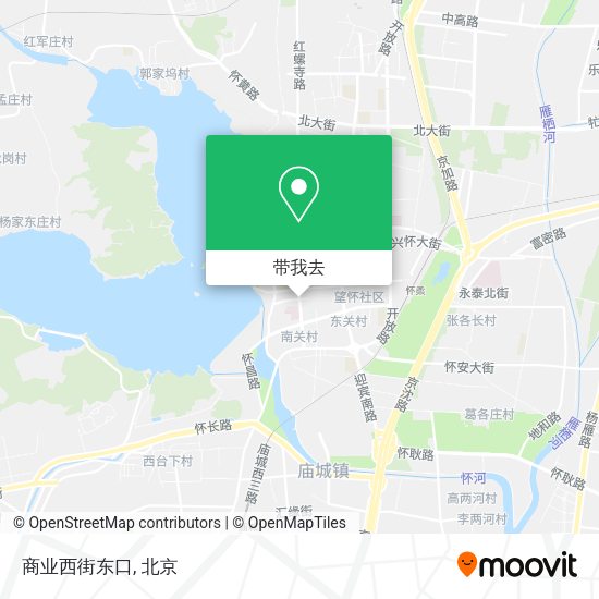 商业西街东口地图