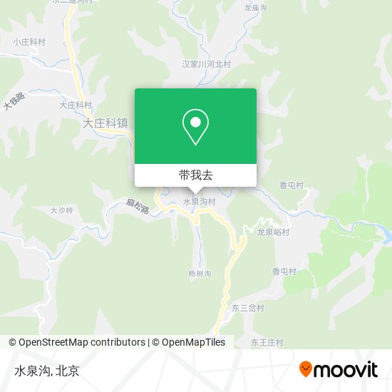 水泉沟地图