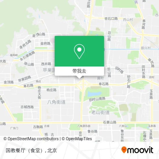 国教餐厅（食堂）地图