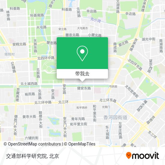 交通部科学研究院地图