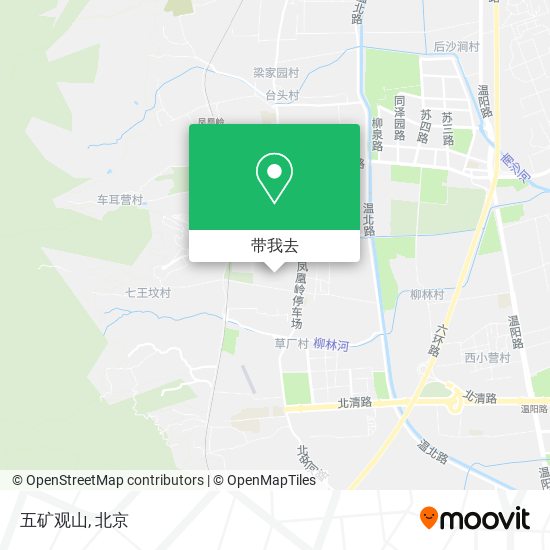 五矿观山地图