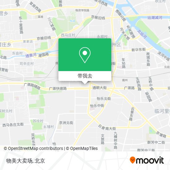 物美大卖场地图