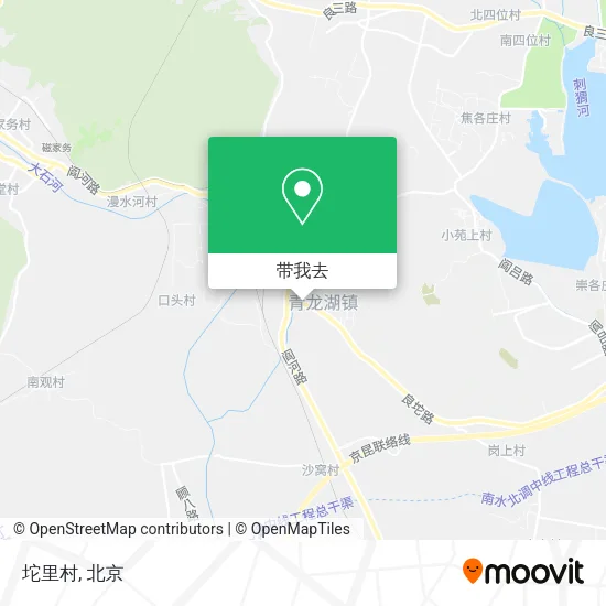 坨里村地图
