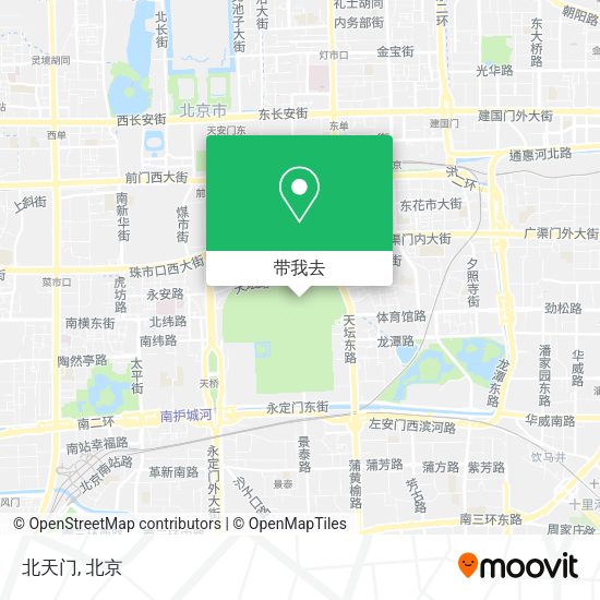 北天门地图