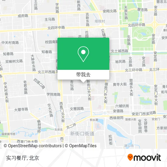 实习餐厅地图