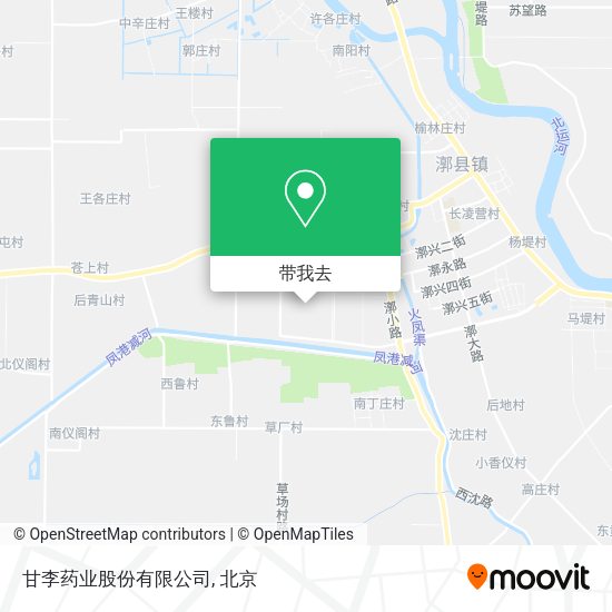 甘李药业股份有限公司地图