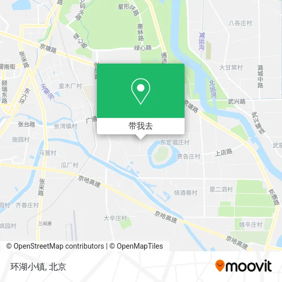 环湖小镇地图
