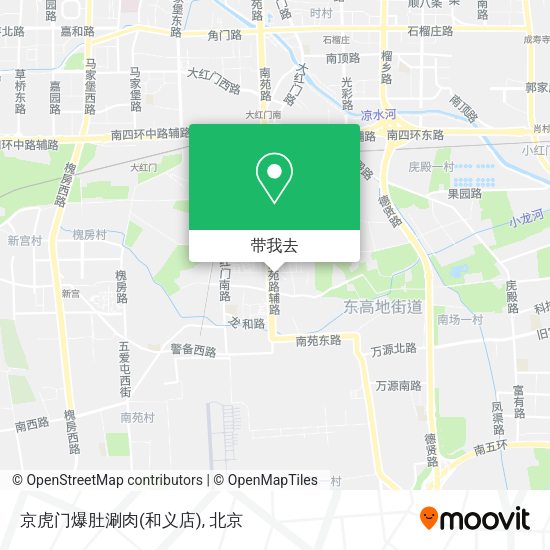京虎门爆肚涮肉(和义店)地图