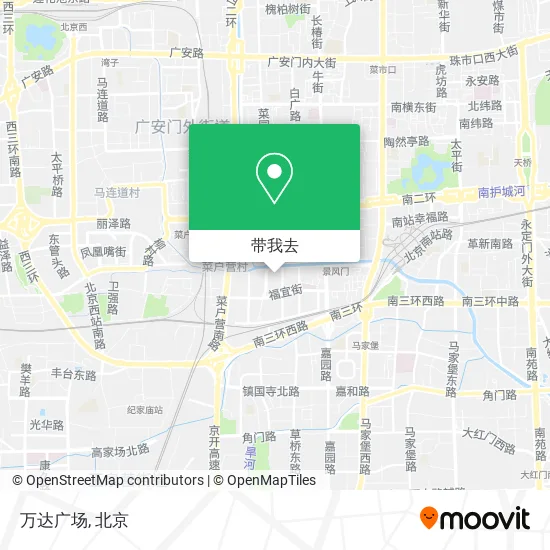 万达广场地图