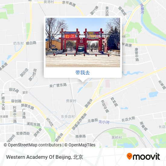 Western Academy Of Beijing地图