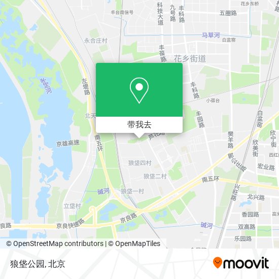 狼垡公园地图