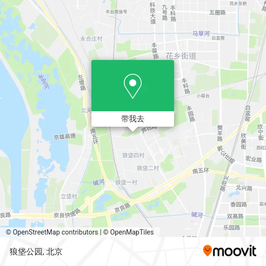狼垡公园地图