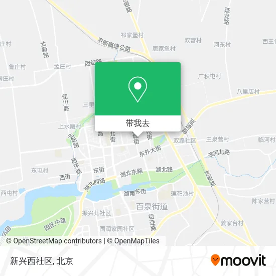 新兴西社区地图