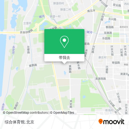综合体育馆地图