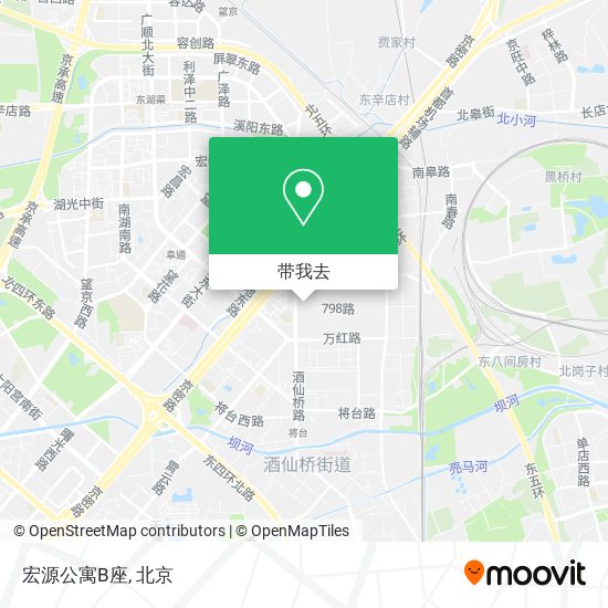 宏源公寓B座地图
