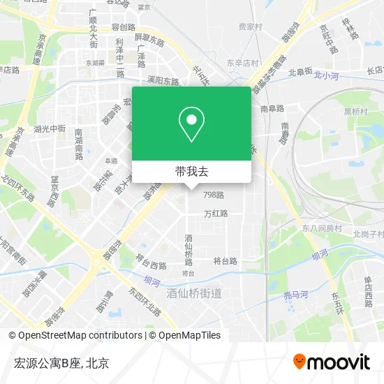宏源公寓B座地图