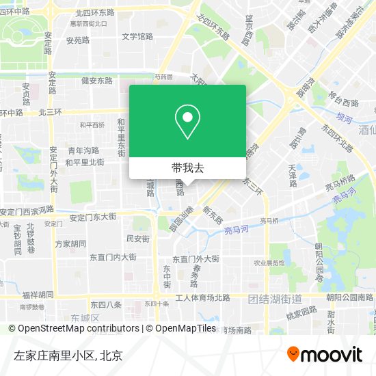 左家庄南里小区地图