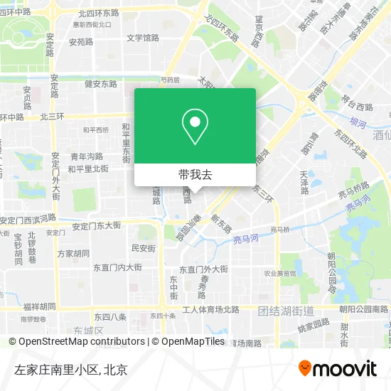 左家庄南里小区地图