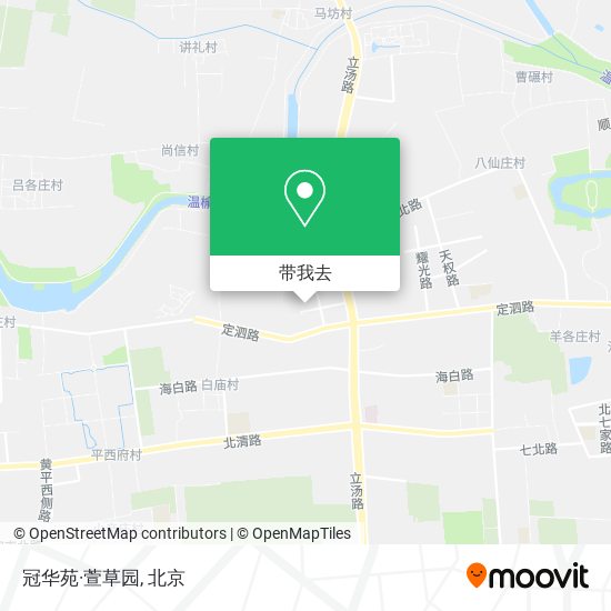 冠华苑·萱草园地图