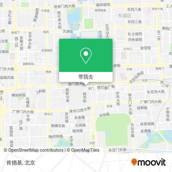 肯德基地图