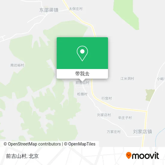 前吉山村地图