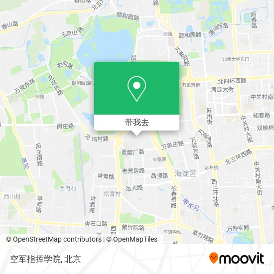 空军指挥学院地图