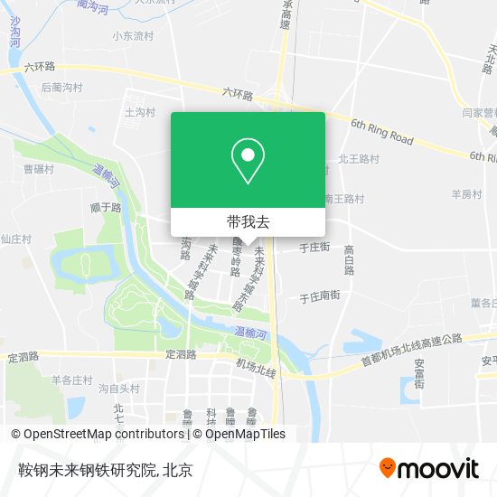 鞍钢未来钢铁研究院地图